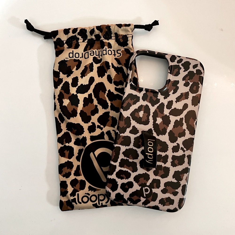 iPhone 13 Pro Max Leopard Loopy Case 🐆🖤